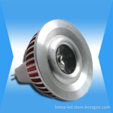 1x3W RGB MR16 LED Spotlight